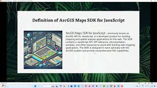 Part 2  Display map  In the series of learning GIS using JavaScript arcGisesri [upl. by Roxane]