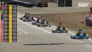 X30 IAME Senior Final Salbris 2018 IAME Euro Series [upl. by Aicerg]