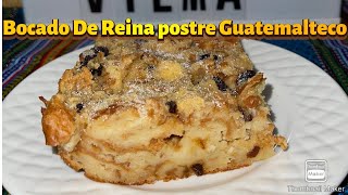 Bocado De Reina Postre Guatemalteco [upl. by Otes]