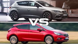 2018 Seat Leon vs 2017 Opel Astra [upl. by Matlick88]