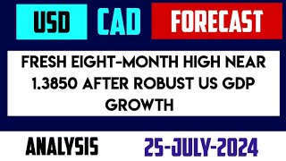 USDCAD Prediction Today Analysis and Expectations in Future FOREX TRADING FORECAST 25 July 2024 [upl. by Kcirrad]