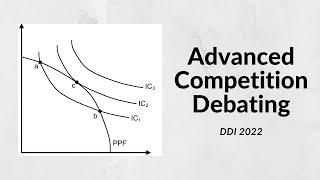 DDI 2022  Advanced Competition Debating  Vergho [upl. by Risa995]