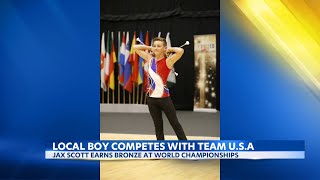 Honolulu athlete earns bronze medal at 2023 World Baton Twirling Championships [upl. by Iuq]