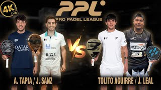 AGUSTIN TAPIAJON SANS vs TOLITO AGUIRREJAVI LEAL  Highlights PPL PRO MIAMI HD [upl. by Lyrahc]