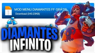 SAIU NOVO APK MOD DE DIAMANTES INFINITOS NO FREE FIRE [upl. by Ragnar]