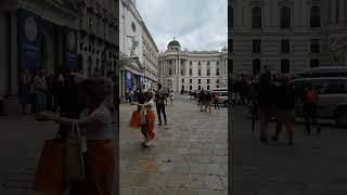 Look at How Magnificent is the View of The Hofburg Palace travel shorts austria vienna europe [upl. by Dominique]