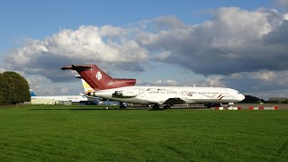 Cotswold Airport Spotting  Scrapyard  Boeing 727 737 747 amp Airbus A320 amp A321  October 2024 [upl. by Leahcir]