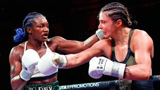 INCREDIBLE HIGHLIGHTS CLARESSA SHIELDS VS CHRISTINA HAMMER UNDISPUTED MIDDLEWEIGHT WORLD TITLE [upl. by Euphemia]