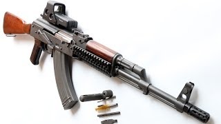 How to lubricate your AKM AK47 and AK74 rifles [upl. by Nonregla]