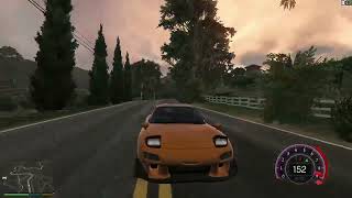 W2 Mazda RX7 13BREW Sound Mod Demo  Pure Sound  Improvised Touge Run [upl. by Oahc]