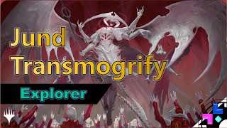 Jund Transmogrify 💀🔥🌳 – MTG Explorer  Ranked BO3 [upl. by Salguod576]