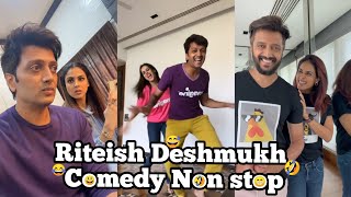 Riteish Deshmukh Comedy Non stop  Reels Riteish Deshmukh  Comedy Reels  New Comedy  2022 [upl. by Wilkey]