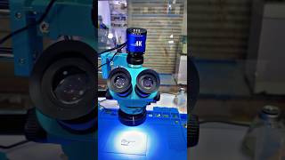 Microscope and 4k camera iphonerepairing wazirampson smartphone tech Qamarwazir chorbazaar [upl. by Ainegue818]