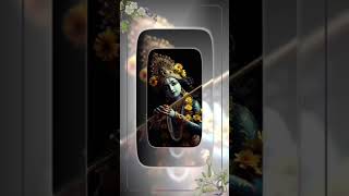 Shri Krishna Sharanam Mamah 🌸🌸🌸peace krishna trending shortvideomusic lipismart radhakrishna [upl. by Hafeenah]