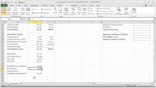 Financial Modeling Quick Lesson Cash Flow Statement Part 2 [upl. by Lertsek]