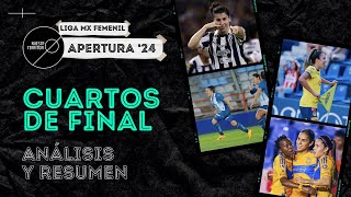 Resumen Cuartos de Final  Liga MX Femenil [upl. by Armyn]