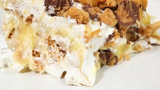 Peanut Butter Cookie Lasagna [upl. by Ateekan]