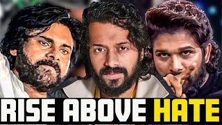 🚨Allu Arjun Vs Pawan Kalyan🚨  Who Is Right  Telugu  Aye Jude ✊ [upl. by Seeto750]