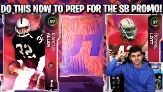 DO THIS RIGHT NOW TO PREPARE FOR THE SUPER BOWL PROMO [upl. by Diver]