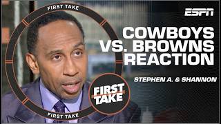 Stephen A amp Shannon Sharpe DON’T WANT EXCUSES from Deshaun Watson  First Take [upl. by Yelak]