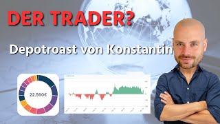 Der Trader  Aktien Depotroast von Konstantin 2023 [upl. by Akimak]