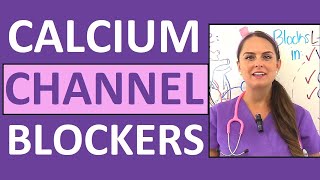 Calcium Channel Blockers Mechanism of Action Pharmacology Nursing Non Dihydropyridine [upl. by Ursulette]