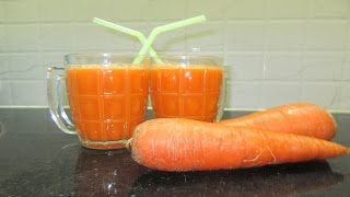 HOW TO MAKE CARROT JUICE [upl. by Ellatsirhc]