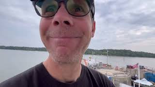 JamestownScotland Ferry Ride Virginia [upl. by Jammin]