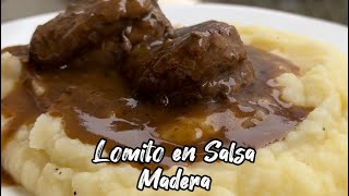 Lomito en salsa madera🎄😋 [upl. by Daub]