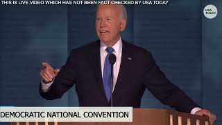 Full Joe Biden DNC speech reflects on legacy as president endorses Kamala Harris over Donald Trump [upl. by Lipcombe421]