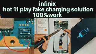 Infinix Hot 11 Play Charging Problem Solution New Method 100Working [upl. by Eca175]