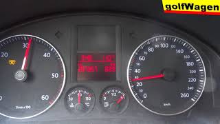 VW Golf 5 19TDI 0100 without turbo without MAP sensor [upl. by Rojam]