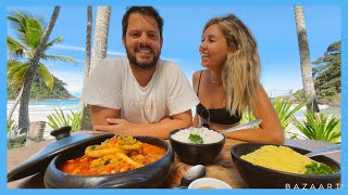 As melhores COMIDAS DE PRAIA em ITACARÉ na BAHIA  RIO4FUN [upl. by Adav]