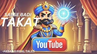 Akbar aur Birbal ki Kahani Sabse Badi Takat  AKBAR BIRBAL TALES [upl. by Attennod]