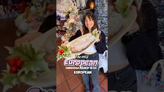 European Christmas Market in Orange County held by Biergarten at Old World in Huntington Beach [upl. by Caraviello]