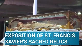 quot💒✝️ EXPOSITION OF ST FRANCIS XAVIERS SACRED RELICS  JUBILEE 2025 PRAYERquot🙏🙏 [upl. by Atteynot881]