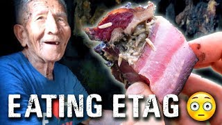 Philippines STRANGEST food ETAG in Sagada  Travel Philippines Vlog [upl. by Farmann]