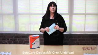 SureCare Disposable Chux Underpad  KND1550 [upl. by Norword]