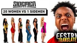 20 WOMEN VS 1 SIDEMEN SPEED EDITION Part 3 TR20 KADINA KARŞI 1 SIDEMEN SPEED VERSİYONU [upl. by Nitsirhc]