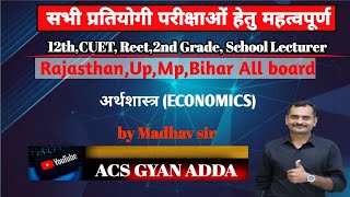 MICRO ECONOMICS By madhav sir class CUET  REET 2 nd grade  school lecturer [upl. by Oxford]