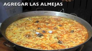 Gastronomía Paella para 100 gentes [upl. by Lora]