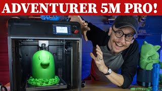 Flashforge Adventurer 5M Pro 3D Printer Review [upl. by Meekah]