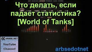 Что делать если падает статистика World of Tanks [upl. by Eisler]