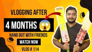 Hang out with friends 😄Vlogging after 4 months 😱Vlog  114Full cricket action 🔥Mo Safi Vlogs [upl. by Kenneth397]