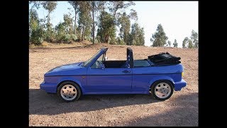 VW golf mk1 cabriolet 18 2h digifant 2 ecu chip first start [upl. by Fredek]