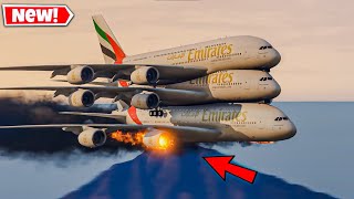 GTA 5  Top 3 plane crash  Emergency Landing Crash  Plane Crash in GTA 5  Part 1 [upl. by Attenwahs542]