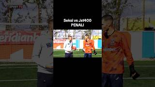 PENALI Seksi vs Jst400 ⚽️😂 shorts penalty [upl. by Aber]