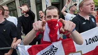 When the English Defence League came to London  Guardian Investigations [upl. by Misa796]