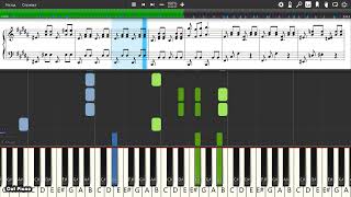 Loïc Nottet  Mr Mme  Piano tutorial and cover Sheets  MIDI [upl. by Salina256]