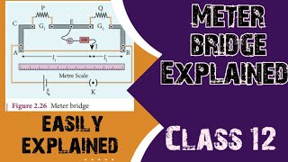 Meter Bridge Explained in Nepali  NEB class 12 [upl. by Yssirc]